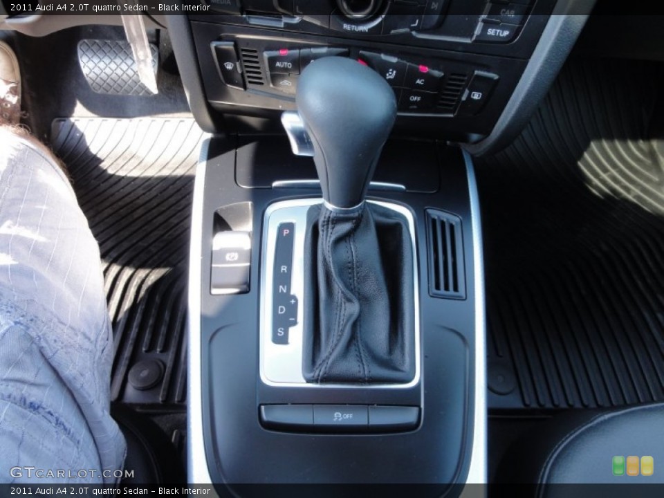Black Interior Transmission for the 2011 Audi A4 2.0T quattro Sedan #53946365