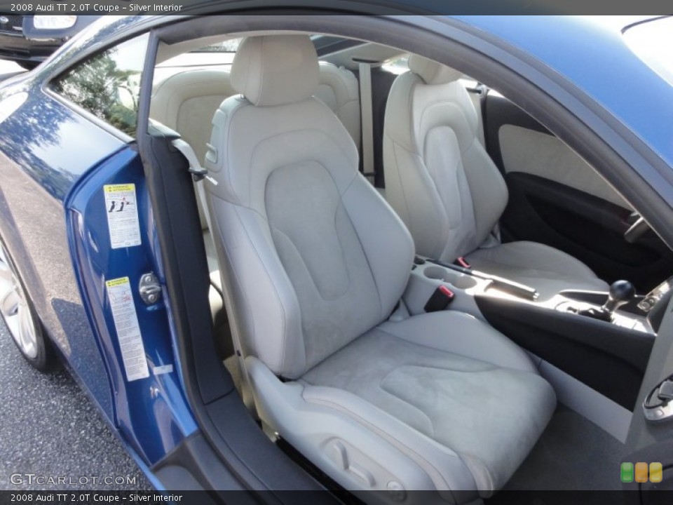 Silver Interior Photo for the 2008 Audi TT 2.0T Coupe #53946905
