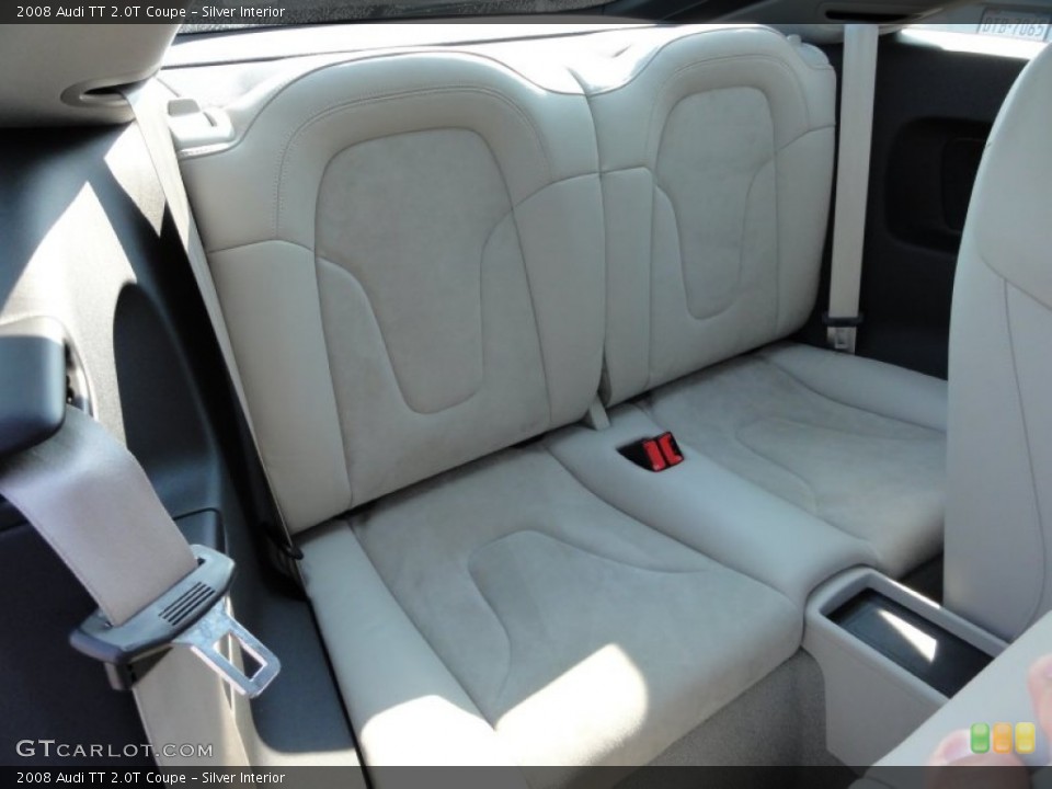 Silver 2008 Audi TT Interiors