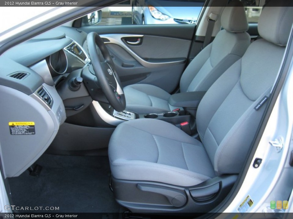 Gray Interior Photo for the 2012 Hyundai Elantra GLS #53946986