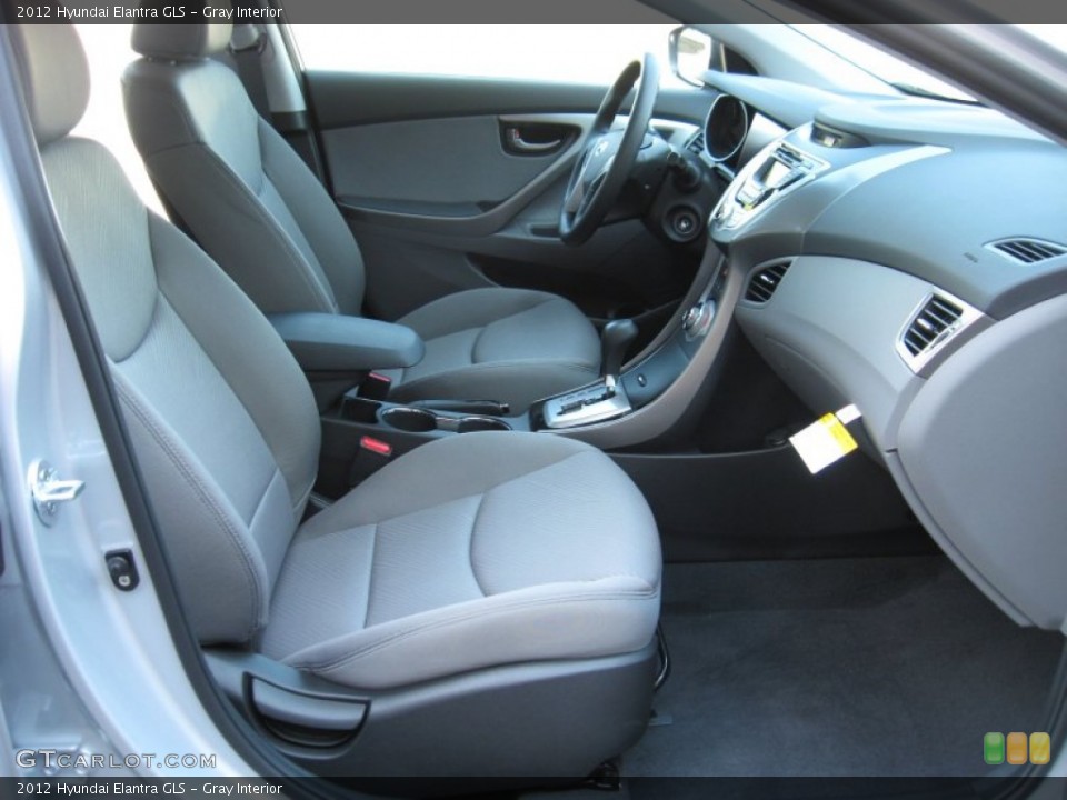 Gray Interior Photo for the 2012 Hyundai Elantra GLS #53947040