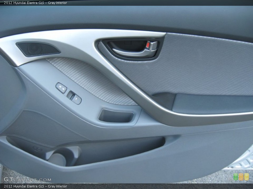 Gray Interior Door Panel for the 2012 Hyundai Elantra GLS #53947055