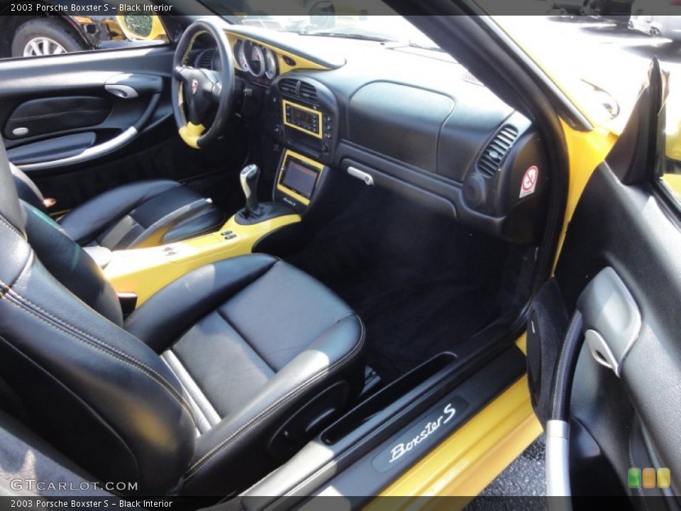 Black Interior Photo for the 2003 Porsche Boxster S #53948246