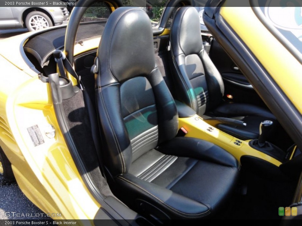 Black Interior Photo for the 2003 Porsche Boxster S #53948270