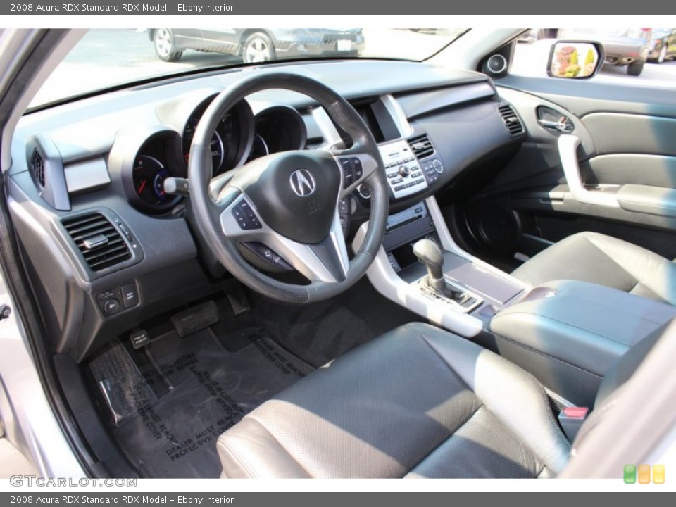 Ebony Interior Dashboard for the 2008 Acura RDX  #53948665