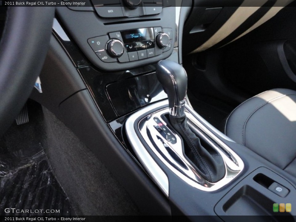 Ebony Interior Transmission for the 2011 Buick Regal CXL Turbo #53948708
