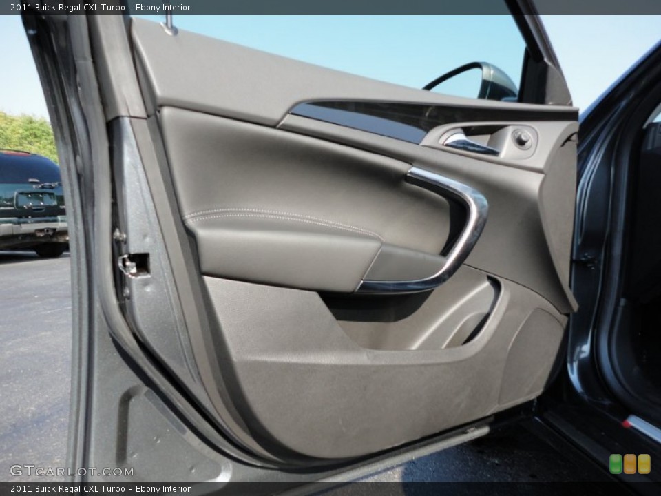 Ebony Interior Door Panel for the 2011 Buick Regal CXL Turbo #53948747