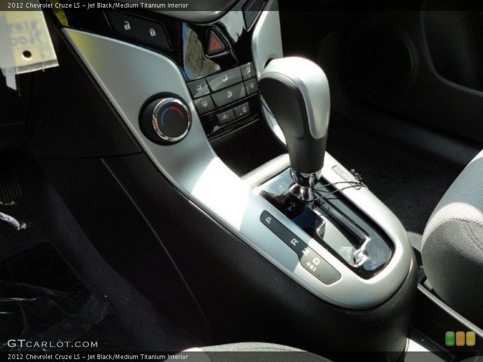 Jet Black/Medium Titanium Interior Transmission for the 2012 Chevrolet Cruze LS #53948891