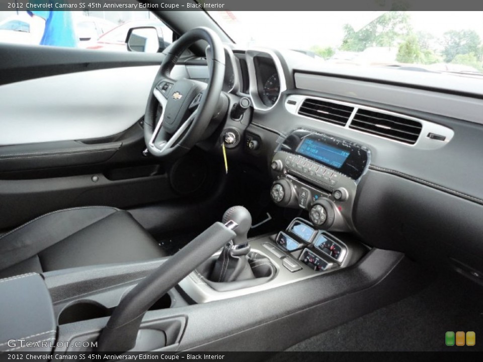 Black Interior Photo for the 2012 Chevrolet Camaro SS 45th Anniversary Edition Coupe #53949302