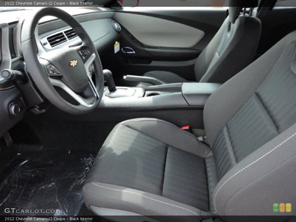 Black Interior Photo for the 2012 Chevrolet Camaro LS Coupe #53949422