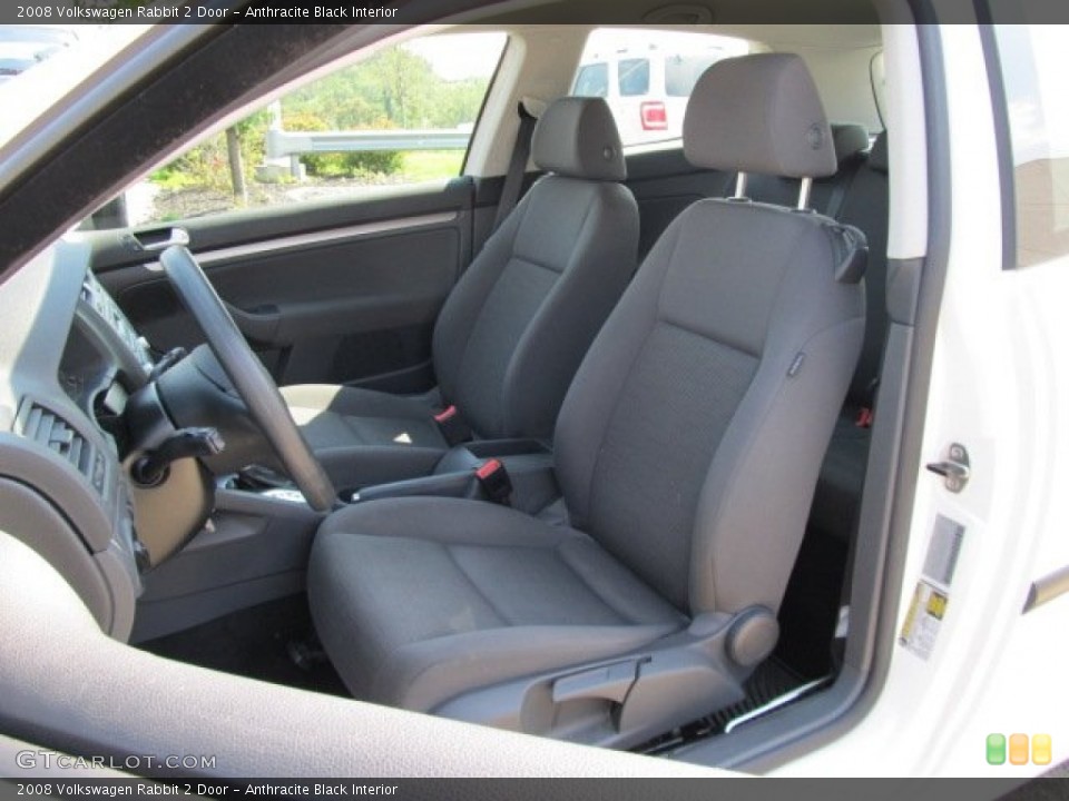 Anthracite Black Interior Photo for the 2008 Volkswagen Rabbit 2 Door #53949557