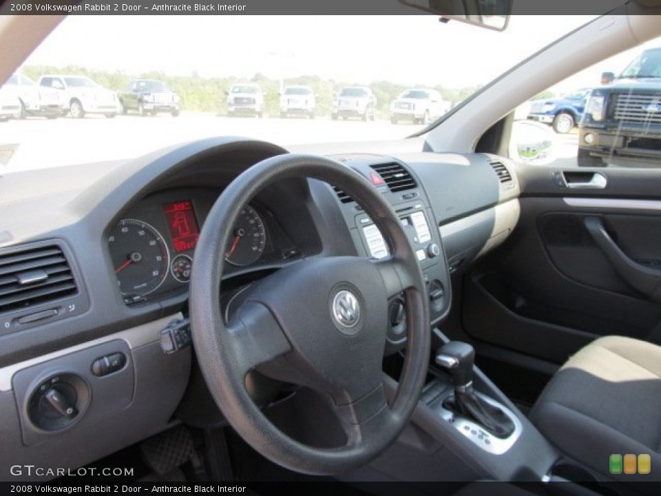 Anthracite Black Interior Dashboard for the 2008 Volkswagen Rabbit 2 Door #53949569