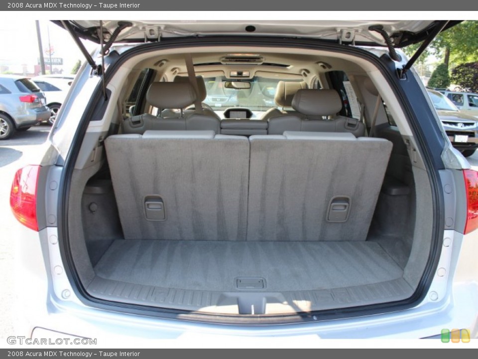 Taupe Interior Trunk for the 2008 Acura MDX Technology #53949925