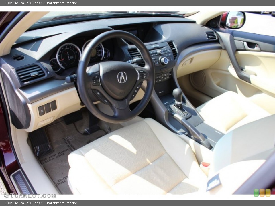 Parchment Interior Photo for the 2009 Acura TSX Sedan #53950117