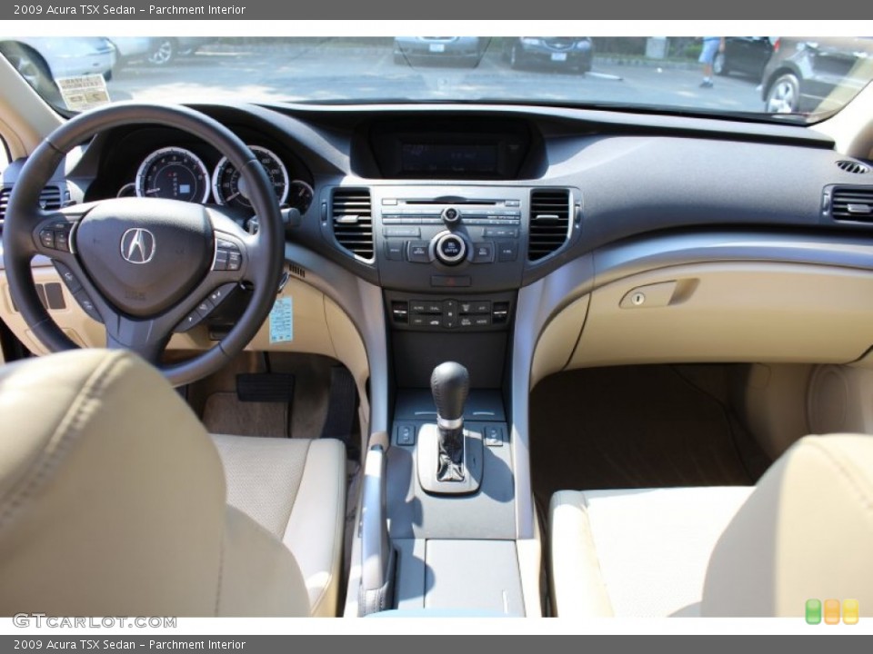 Parchment Interior Dashboard for the 2009 Acura TSX Sedan #53950148