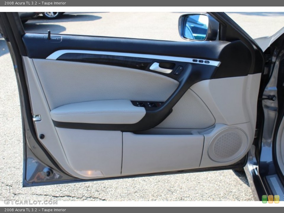 Taupe Interior Door Panel for the 2008 Acura TL 3.2 #53950400