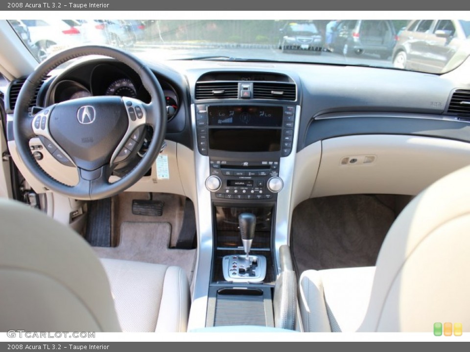 Taupe Interior Dashboard for the 2008 Acura TL 3.2 #53950433