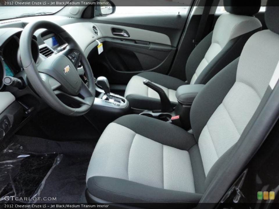 Jet Black/Medium Titanium Interior Photo for the 2012 Chevrolet Cruze LS #53951072