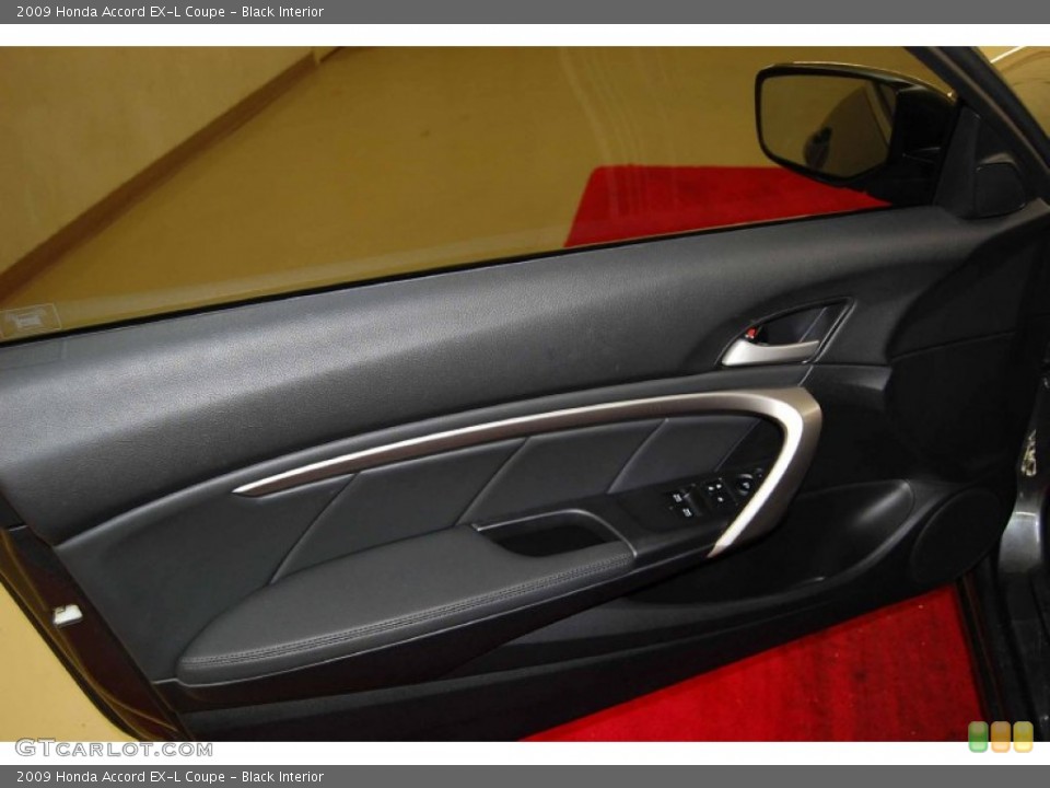 Black Interior Door Panel for the 2009 Honda Accord EX-L Coupe #53955233
