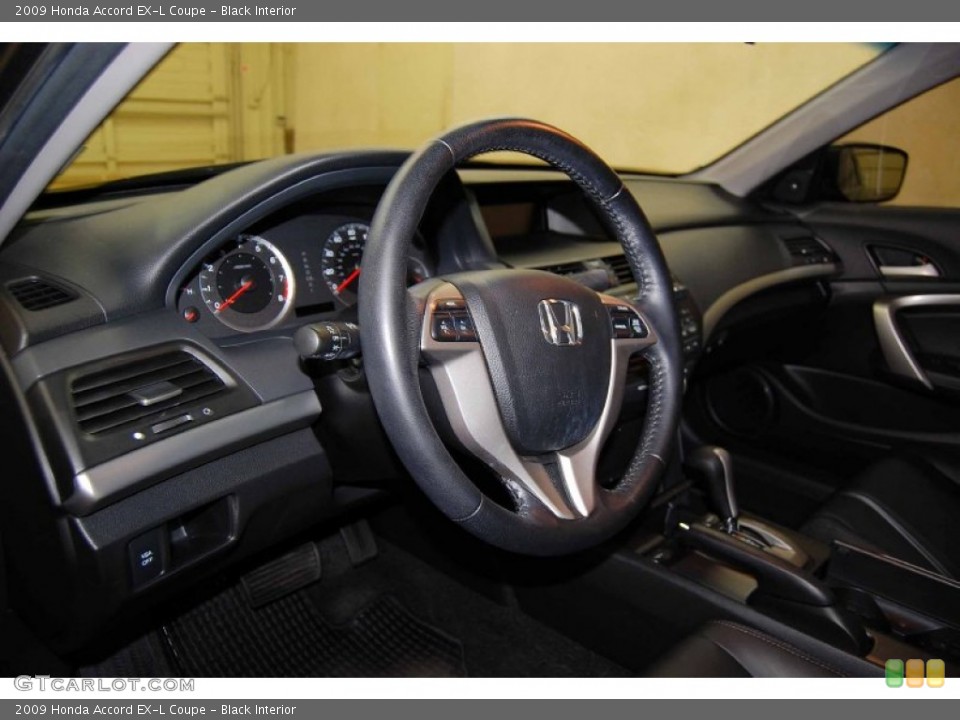 Black Interior Photo for the 2009 Honda Accord EX-L Coupe #53955251