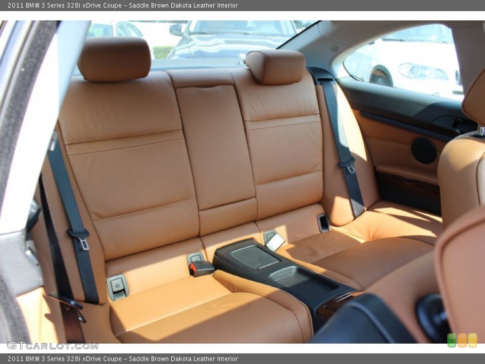 Saddle Brown Dakota Leather Interior Photo for the 2011 BMW 3 Series 328i xDrive Coupe #53955683