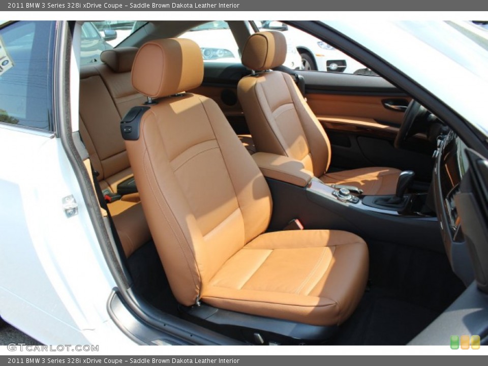 Saddle Brown Dakota Leather Interior Photo for the 2011 BMW 3 Series 328i xDrive Coupe #53955710
