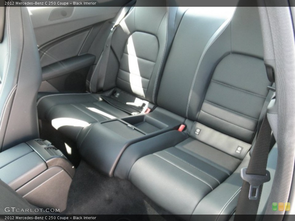 Black Interior Photo for the 2012 Mercedes-Benz C 250 Coupe #53956310