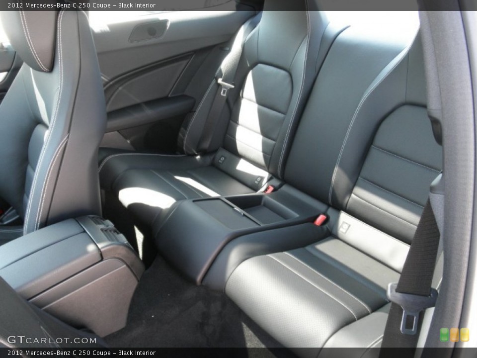 Black Interior Photo for the 2012 Mercedes-Benz C 250 Coupe #53956394
