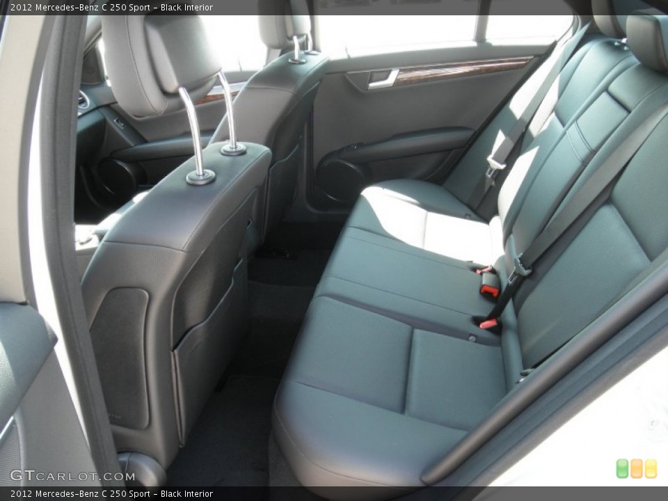 Black Interior Photo for the 2012 Mercedes-Benz C 250 Sport #53956571
