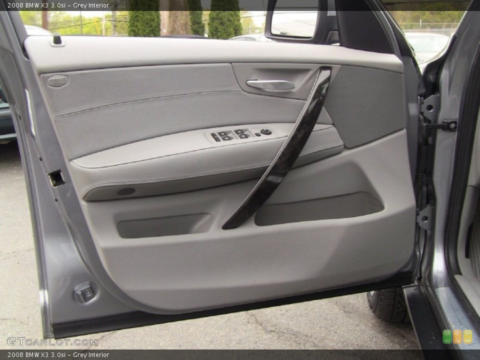 Grey Interior Door Panel for the 2008 BMW X3 3.0si #53957265