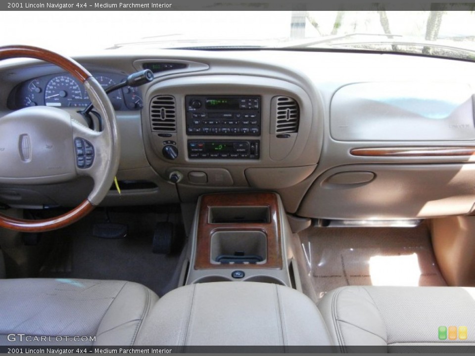 Medium Parchment Interior Dashboard for the 2001 Lincoln Navigator 4x4 #53959637