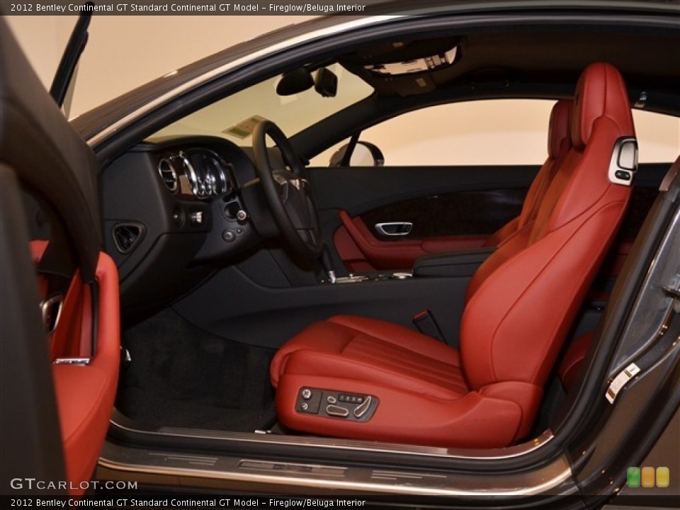 Fireglow/Beluga Interior Photo for the 2012 Bentley Continental GT  #53960054