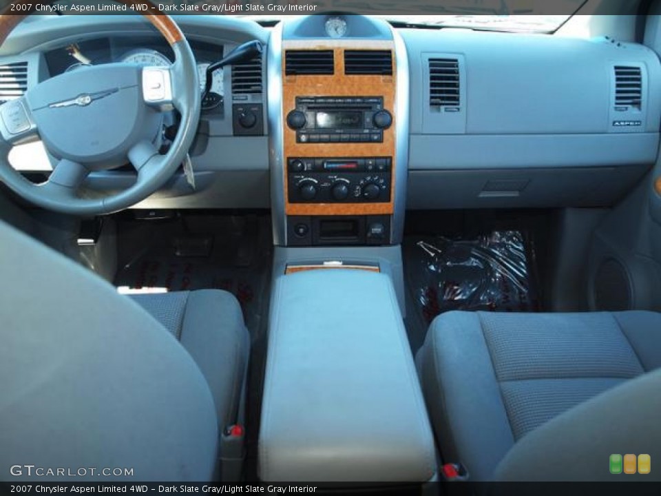 Dark Slate Gray/Light Slate Gray Interior Dashboard for the 2007 Chrysler Aspen Limited 4WD #53960069