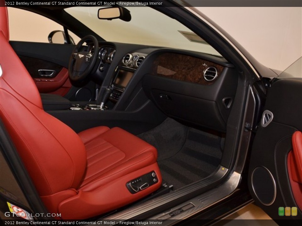 Fireglow/Beluga Interior Photo for the 2012 Bentley Continental GT  #53960081