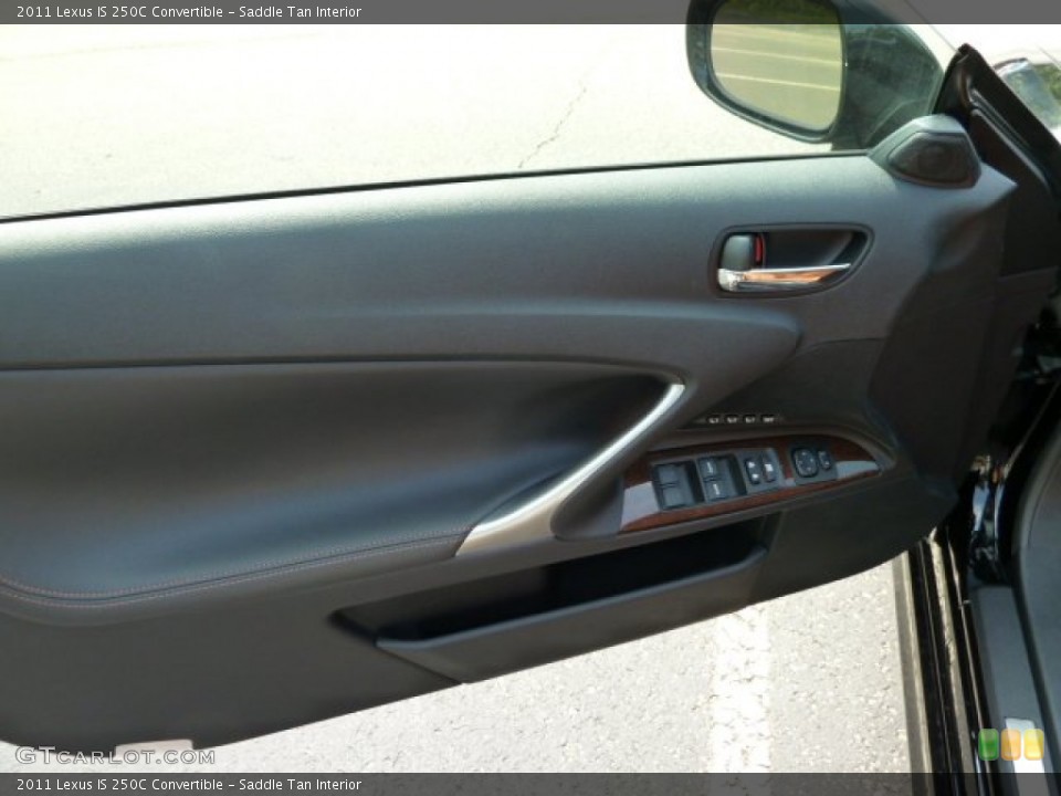 Saddle Tan Interior Door Panel for the 2011 Lexus IS 250C Convertible #53962716