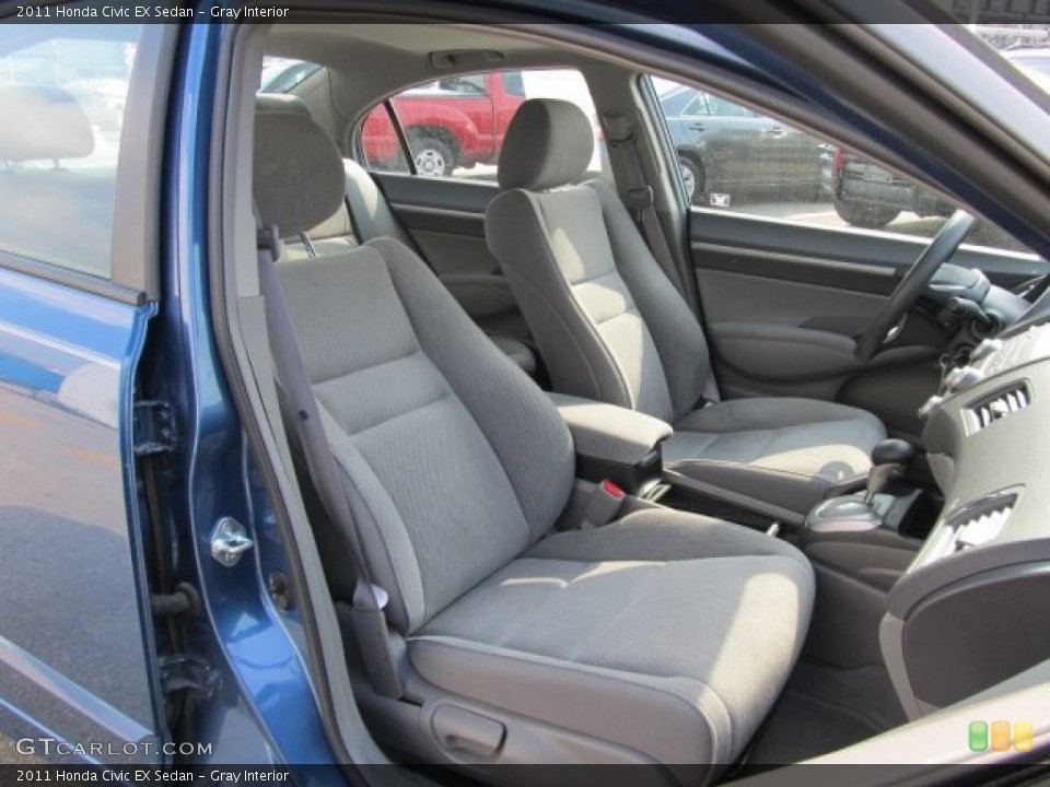Gray Interior Photo for the 2011 Honda Civic EX Sedan #53962895