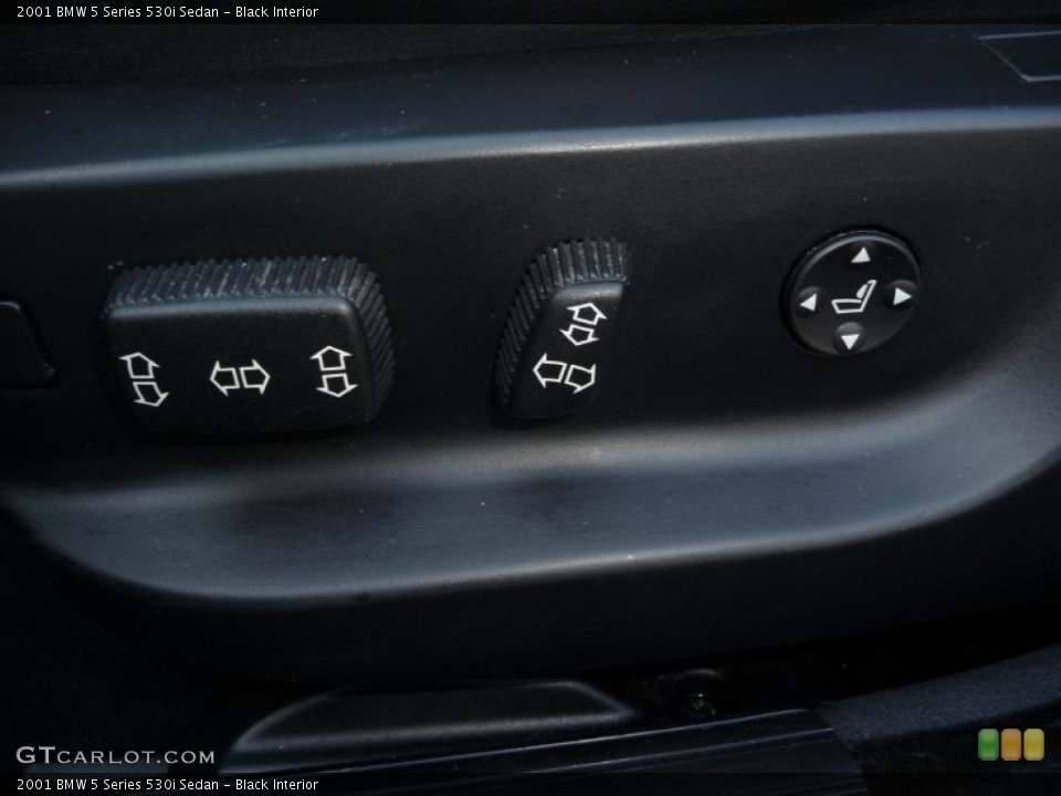Black Interior Controls for the 2001 BMW 5 Series 530i Sedan #53963093