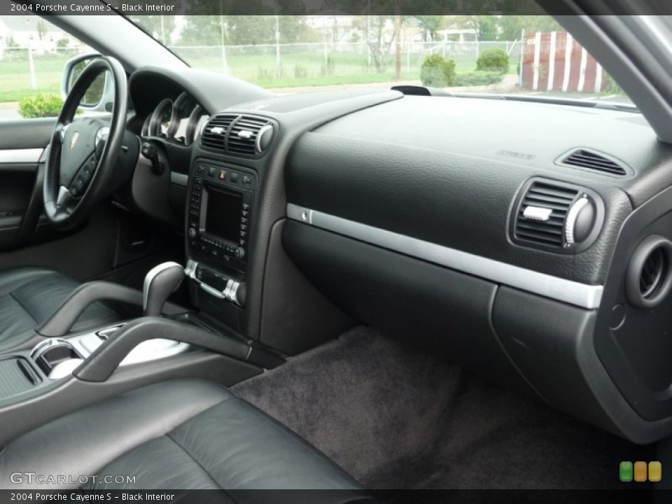 Black Interior Dashboard for the 2004 Porsche Cayenne S #53963210