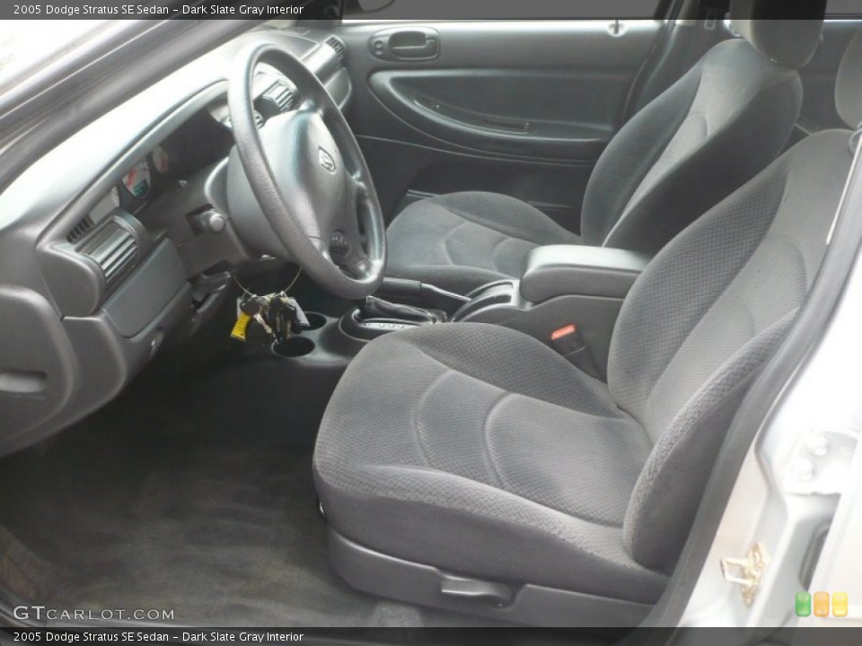 Dark Slate Gray Interior Photo for the 2005 Dodge Stratus SE Sedan #53964080