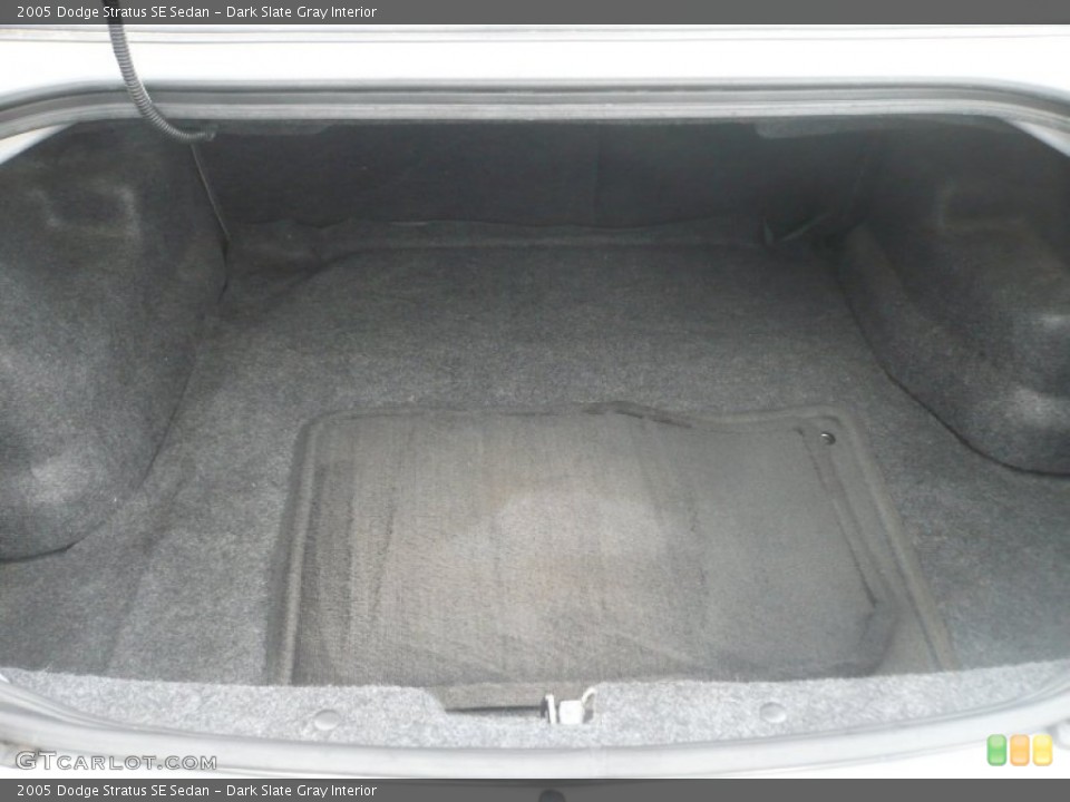 Dark Slate Gray Interior Trunk for the 2005 Dodge Stratus SE Sedan #53964095