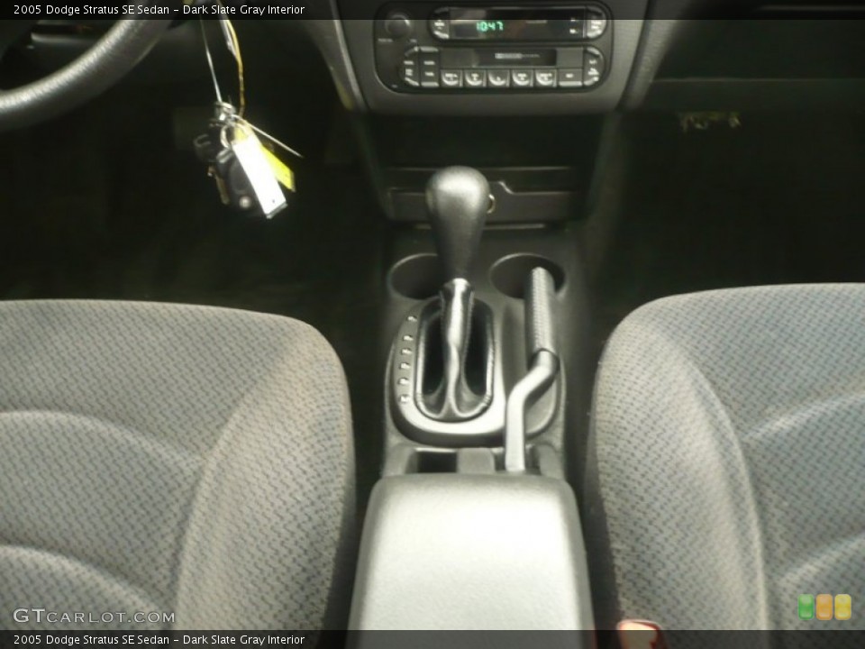 Dark Slate Gray Interior Transmission for the 2005 Dodge Stratus SE Sedan #53964131