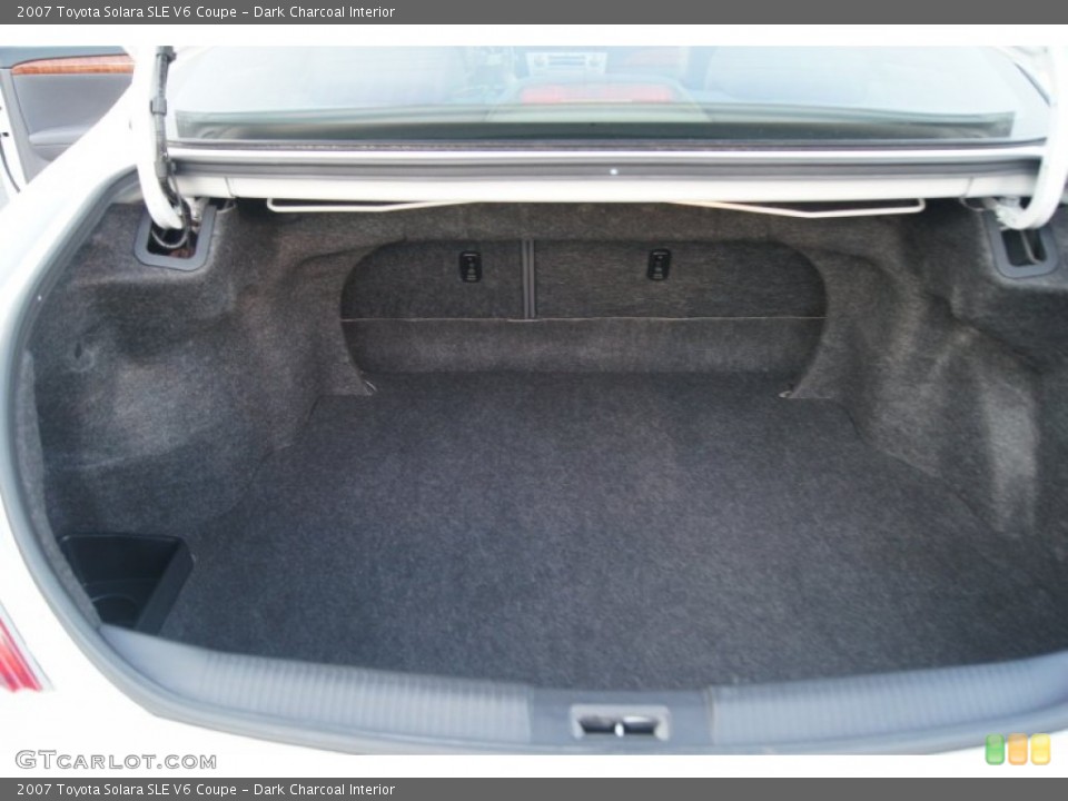 Dark Charcoal Interior Trunk for the 2007 Toyota Solara SLE V6 Coupe #53965928