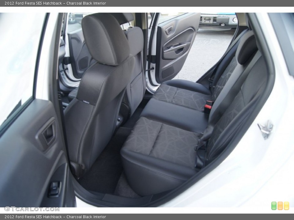 Charcoal Black Interior Photo for the 2012 Ford Fiesta SES Hatchback #53966525