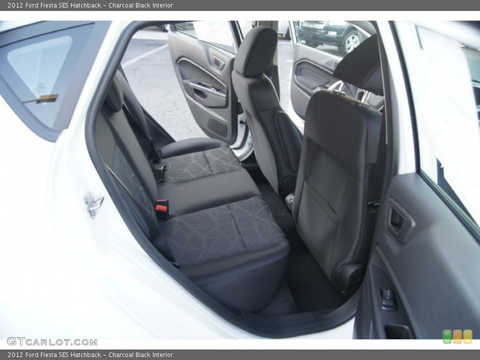 Charcoal Black Interior Photo for the 2012 Ford Fiesta SES Hatchback #53966543