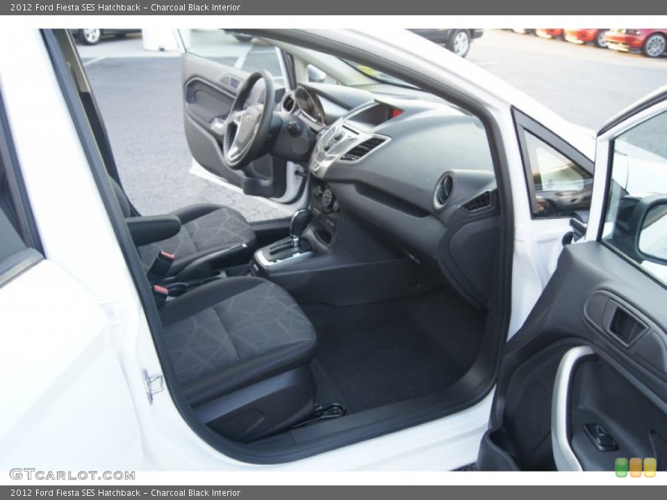Charcoal Black Interior Photo for the 2012 Ford Fiesta SES Hatchback #53966551