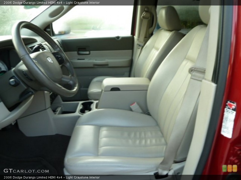 Light Graystone Interior Photo for the 2006 Dodge Durango Limited HEMI 4x4 #53967200