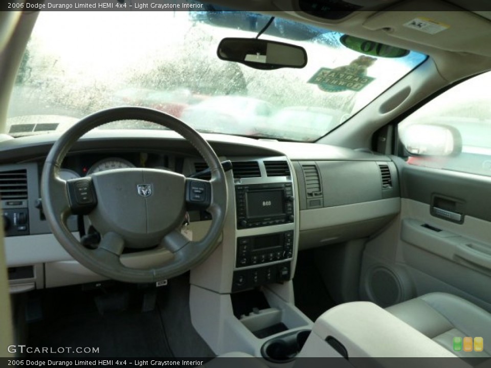 Light Graystone Interior Dashboard for the 2006 Dodge Durango Limited HEMI 4x4 #53967233
