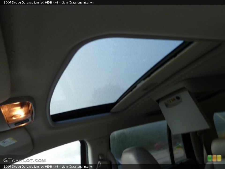 Light Graystone Interior Sunroof for the 2006 Dodge Durango Limited HEMI 4x4 #53967242