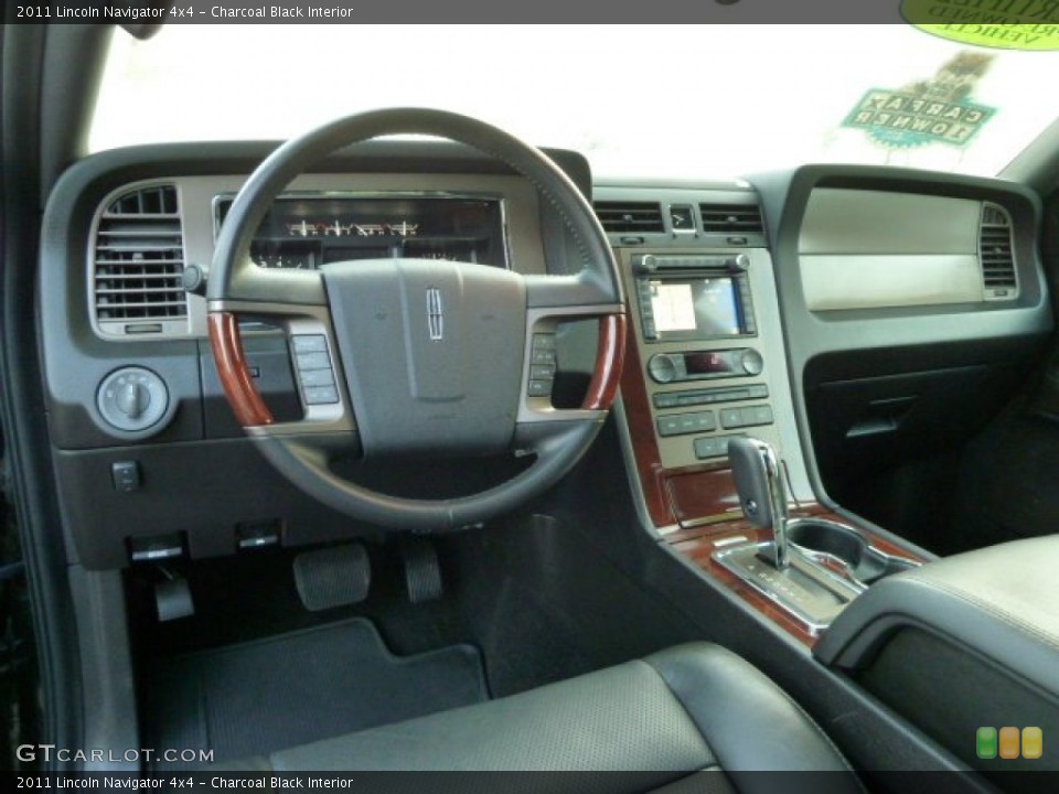 Charcoal Black Interior Dashboard for the 2011 Lincoln Navigator 4x4 #53967353