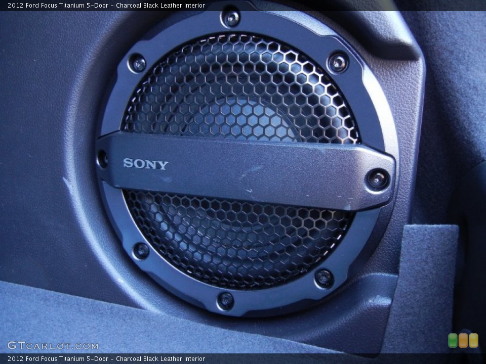 Charcoal Black Leather Interior Audio System for the 2012 Ford Focus Titanium 5-Door #53967732